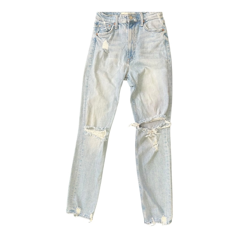 Mother Jeans Womens Size 26 Superior High Waisted Distressed Rider Skimp